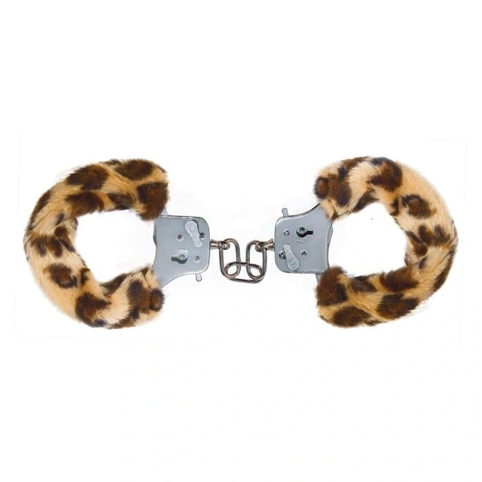 Наручники с леопардовым мехом Furry Fun Cuffs Leopard - изображение товара