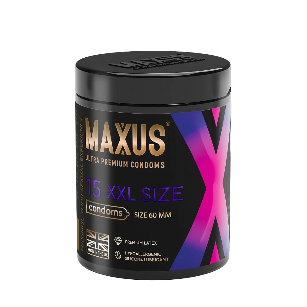 Презервативы Maxus XXL, увеличенный размер, 15 шт. - изображение товара