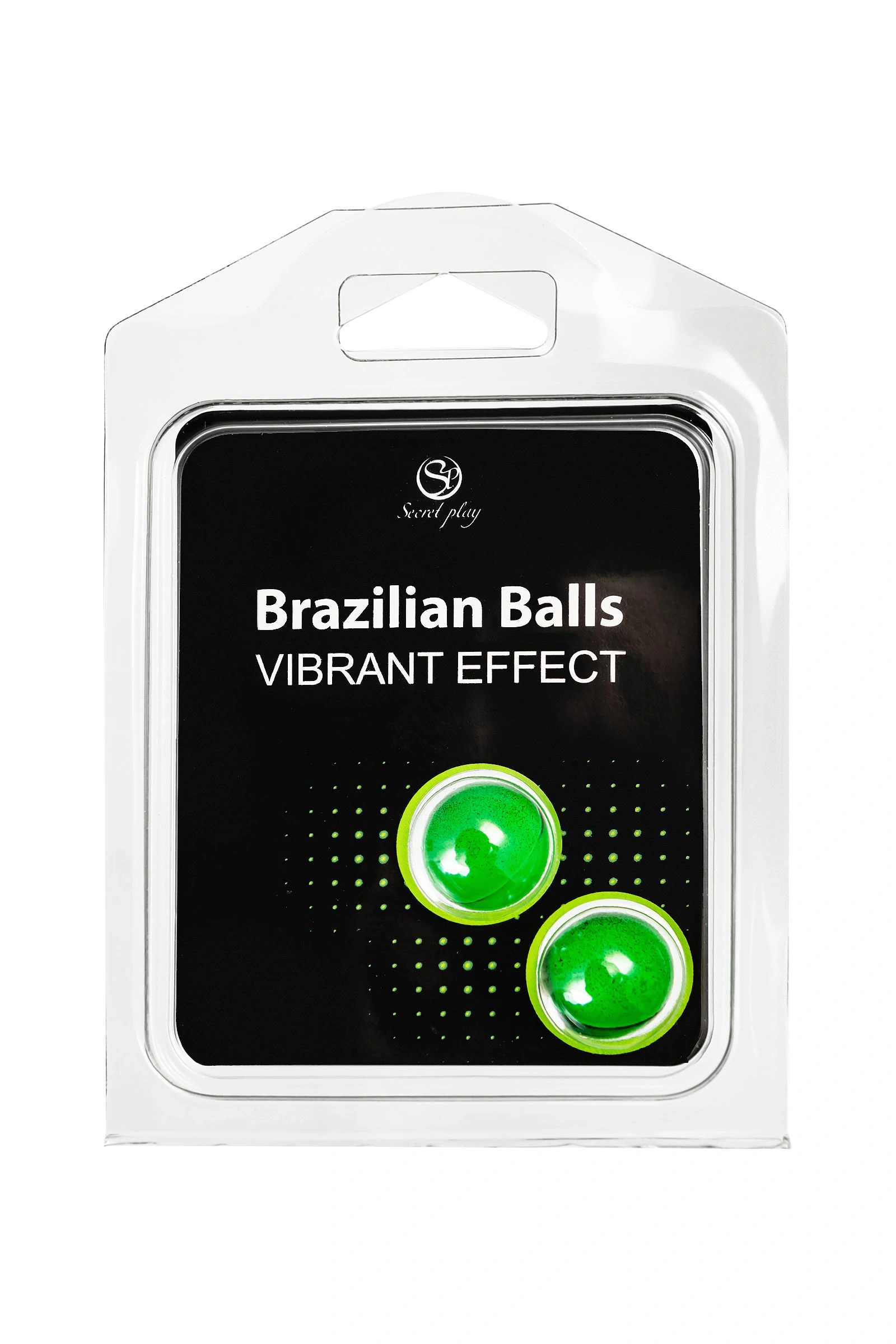 Массажные шарики Secret Play Brazilian Balls, 2 шт. с вибрацией и добавлением масла - изображение товара