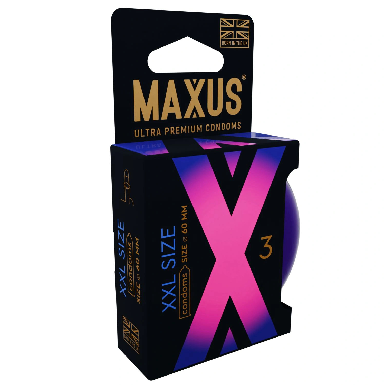 Maxus XXL презервативы, 3 шт. для идеального комфорта - изображение товара