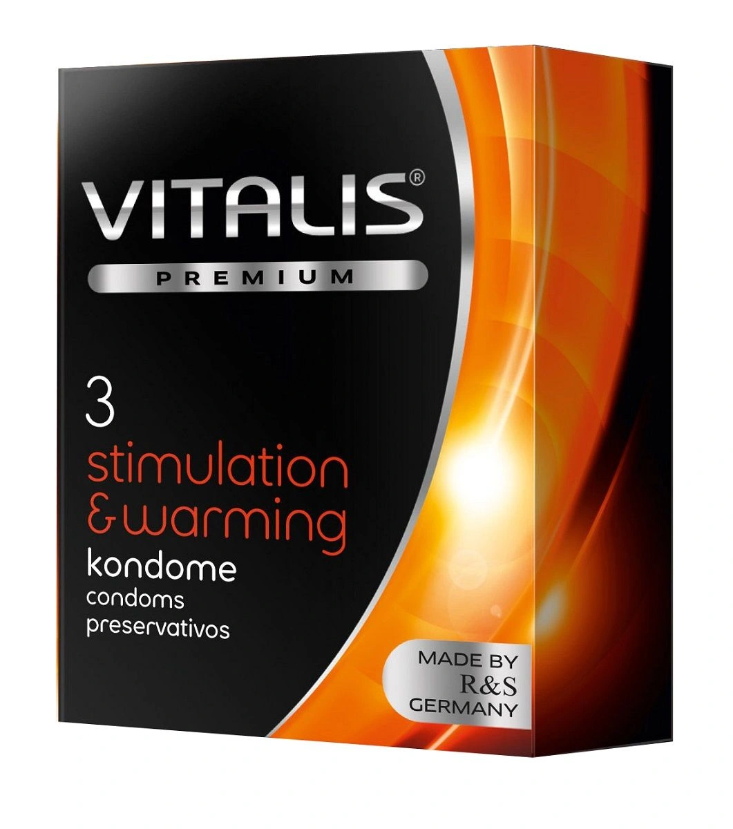 Презервативы VITALIS PREMIUM для согревающего эффекта, 3 шт. - изображение товара