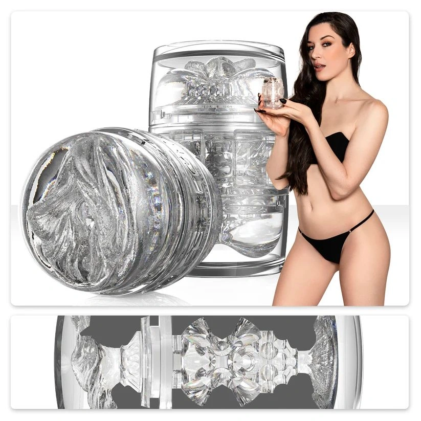 Quickshot мастурбатор Fleshlight Stoya, вагинальная и анальная структура. - изображение товара