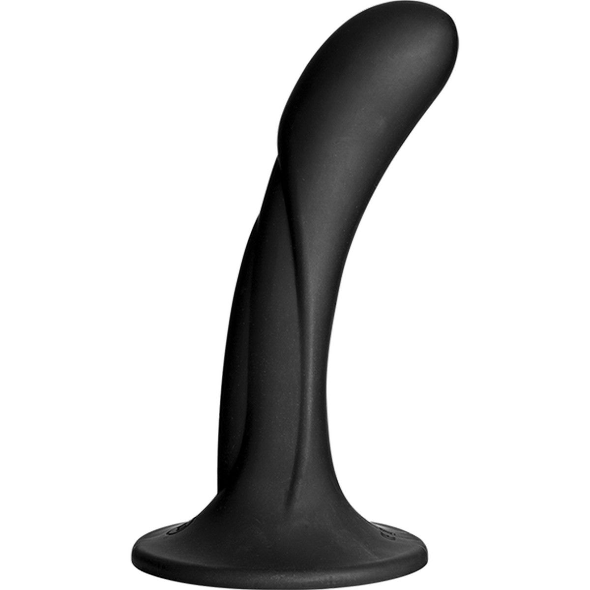 Черная изогнутая насадка Vac-U-Lock G-Spot - 16,5 см. - изображение товара